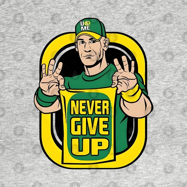 John Cena-Never Give Up -WWE by earngave